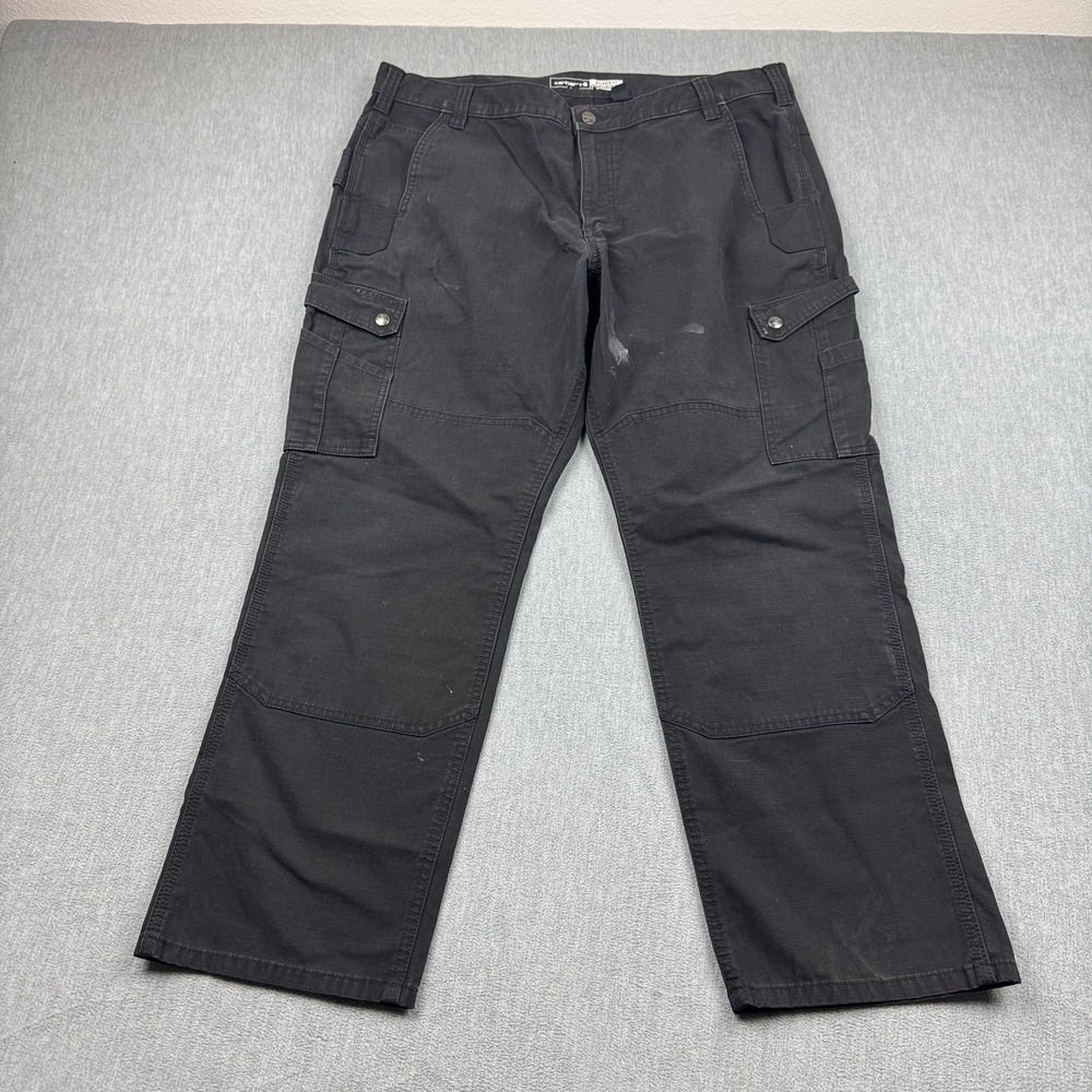 Carhartt Pants Mens 40X30 Relaxed Straight Ripstop Double Knee Cargo 105461